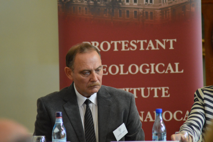 Kállay Dezső, a Protestáns Teológiai Intézet rektora