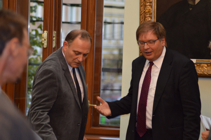 Kállay Dezső és Fabiny Tamás