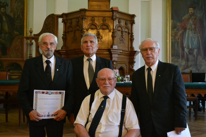 Gyémánt-okleveles lelkipásztorok