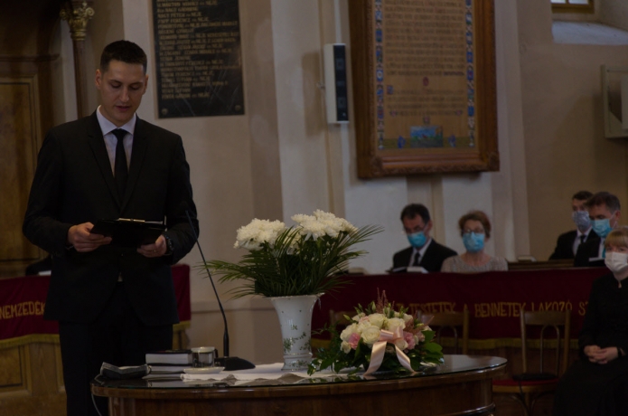 Lészai Róbert teológus búcsúbeszéde