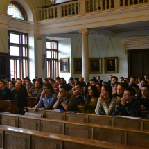 Sven Grosse hallgatósága