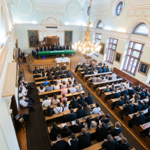 A tanévnyitó akadémiai közössége